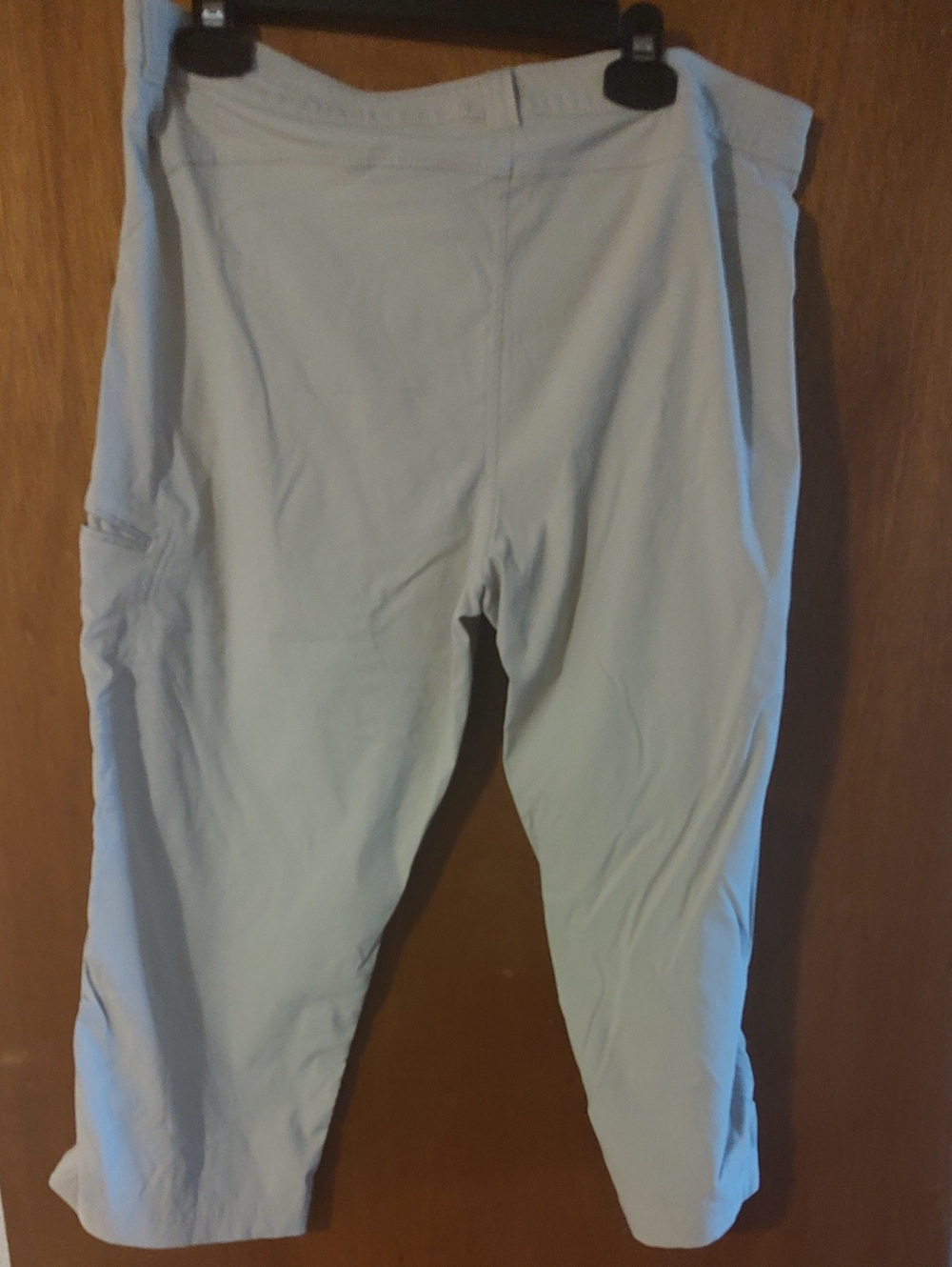 Light Tan Eddie Bauer Women's Outdoor Cargo Pants - Breathable Travel Trousers - Picture 3 of 3